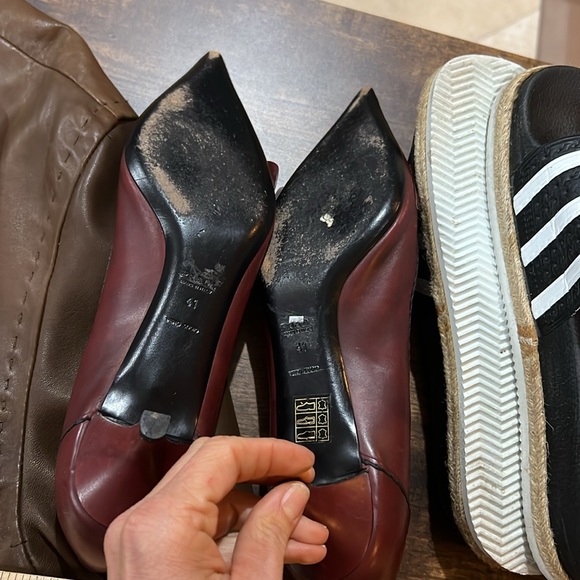 Prada Women's Courts Low Kitten Heel 41 Buckle Mary Jane - Picture 7 of 9